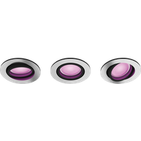 Philips Hue Philips Hue Centura inbouwspot White and Color – rond – Aluminium – 3-pack
